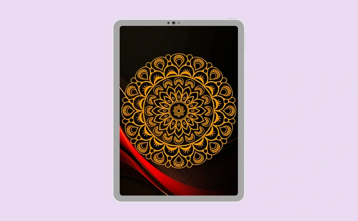 Wallpaper preview on tablet