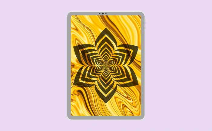 Wallpaper preview on tablet