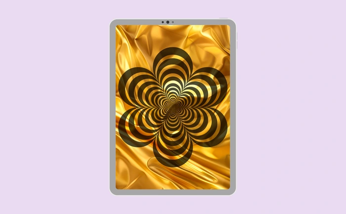 Wallpaper preview on tablet