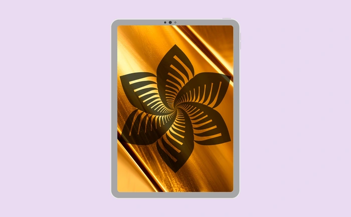 Wallpaper preview on tablet