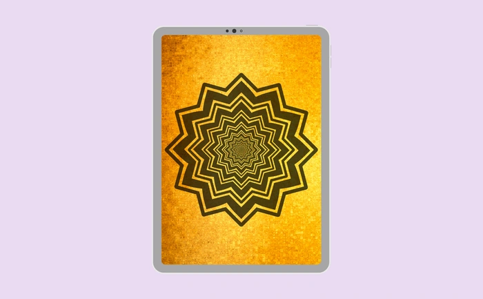 Wallpaper preview on tablet