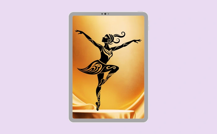 Wallpaper preview on tablet