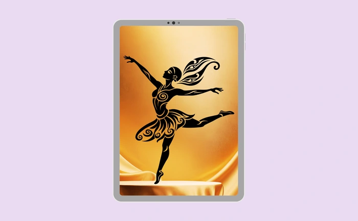 Wallpaper preview on tablet