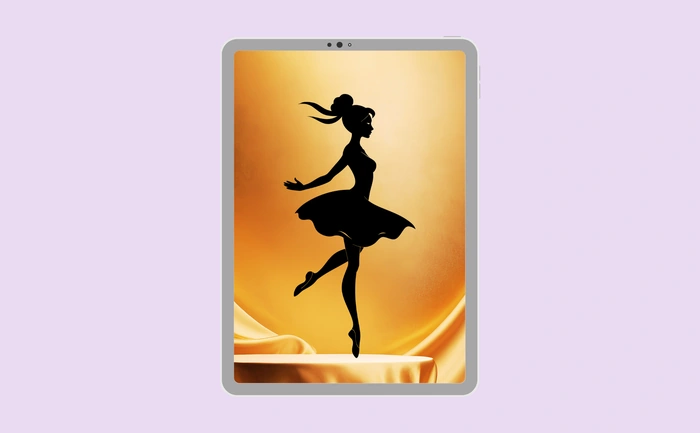 Wallpaper preview on tablet