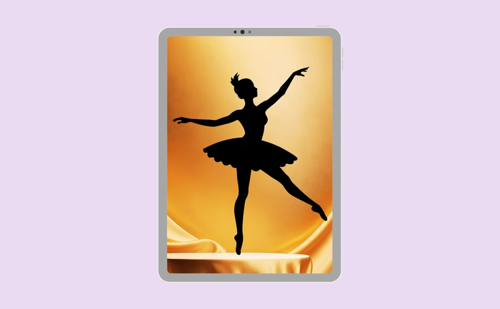Wallpaper preview on tablet