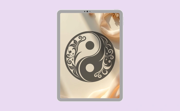 Wallpaper preview on tablet