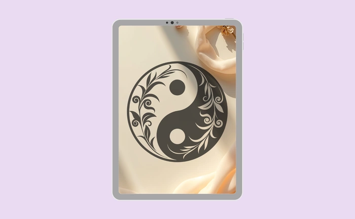 Wallpaper preview on tablet