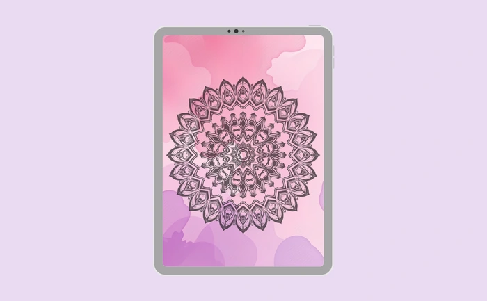 Wallpaper preview on tablet