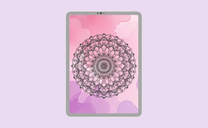 Wallpaper preview on tablet