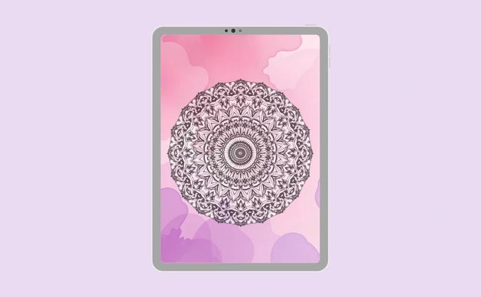 Wallpaper preview on tablet