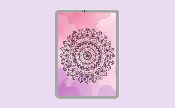 Wallpaper preview on tablet