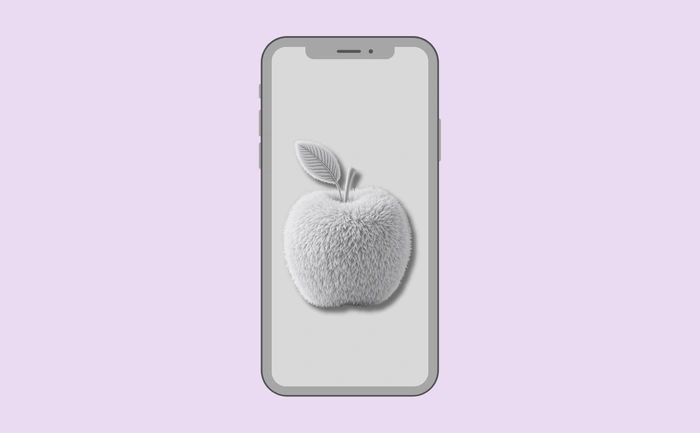 Wallpaper preview on smartphone