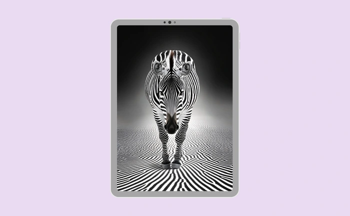 Wallpaper preview on tablet