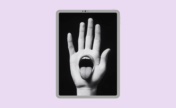 Wallpaper preview on tablet
