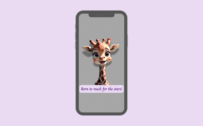 Wallpaper preview on smartphone