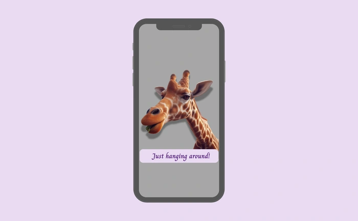 Wallpaper preview on smartphone
