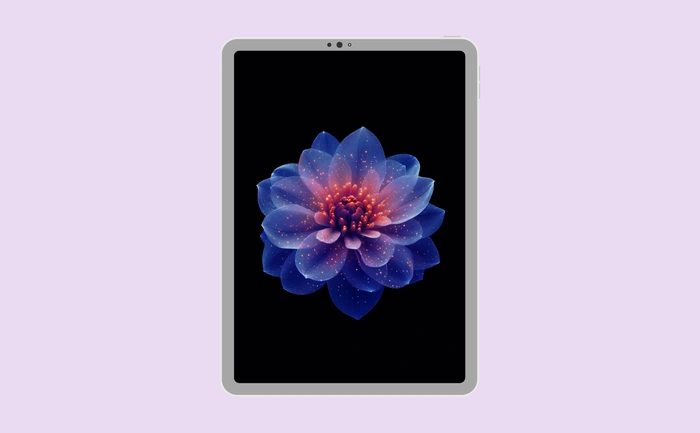 Wallpaper preview on tablet