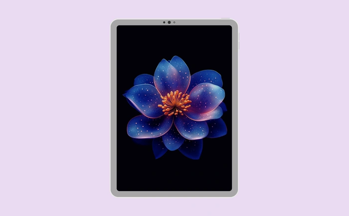 Wallpaper preview on tablet