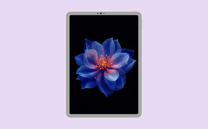 Wallpaper preview on tablet