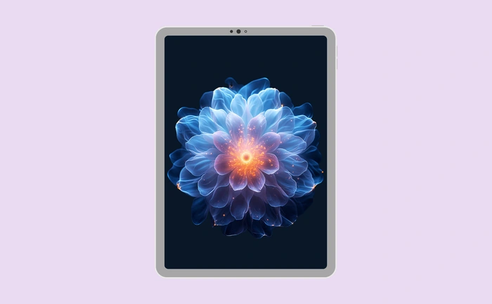 Wallpaper preview on tablet