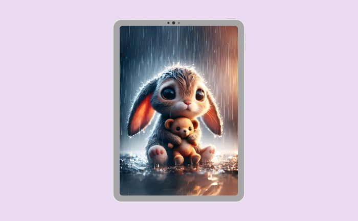 Wallpaper preview on tablet