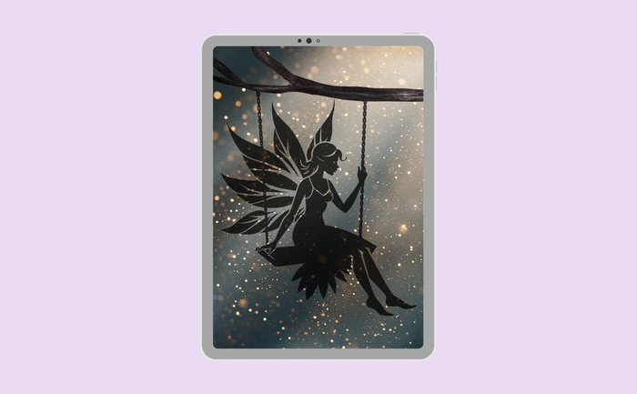 Wallpaper preview on tablet