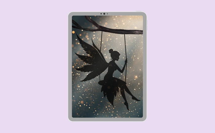 Wallpaper preview on tablet