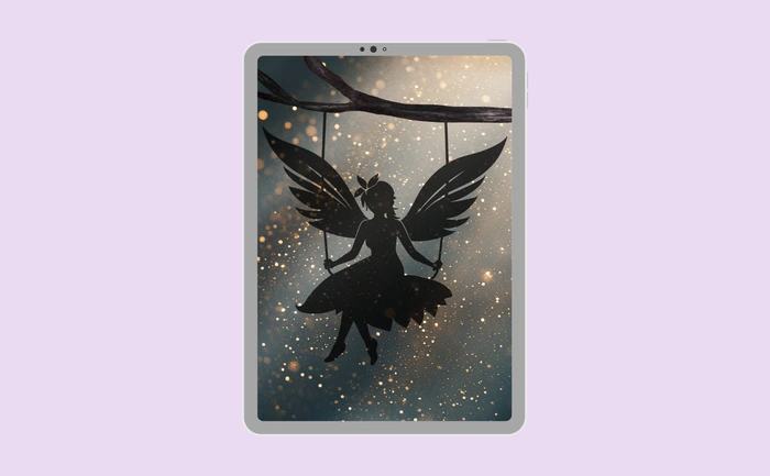 Wallpaper preview on tablet