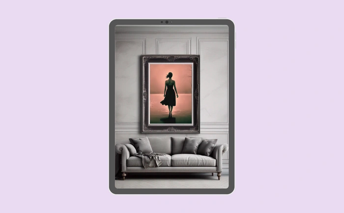 Wallpaper preview on tablet