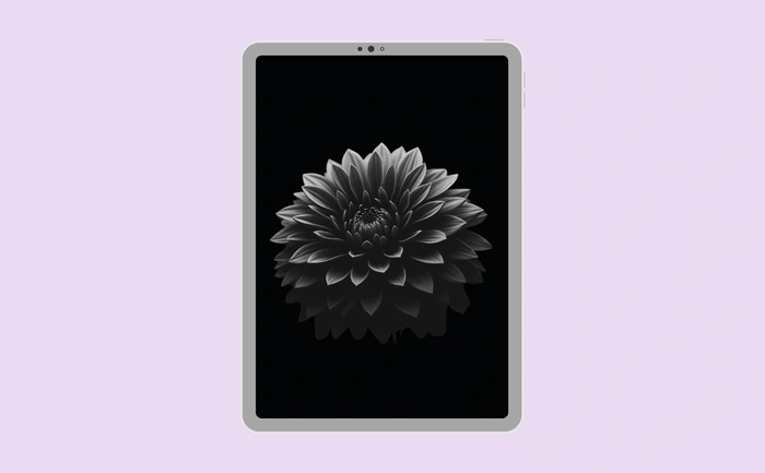 Wallpaper preview on tablet