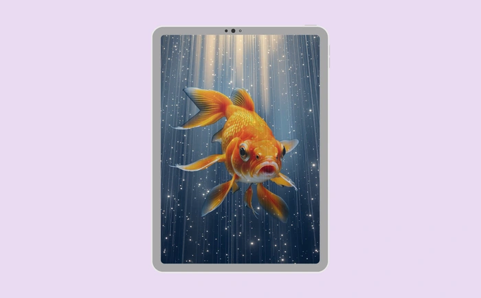 Wallpaper preview on tablet