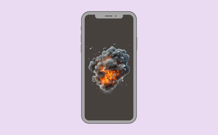 Wallpaper preview on smartphone