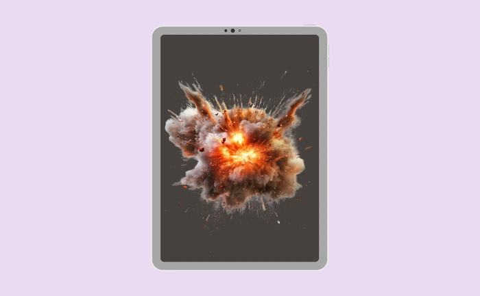 Wallpaper preview on tablet