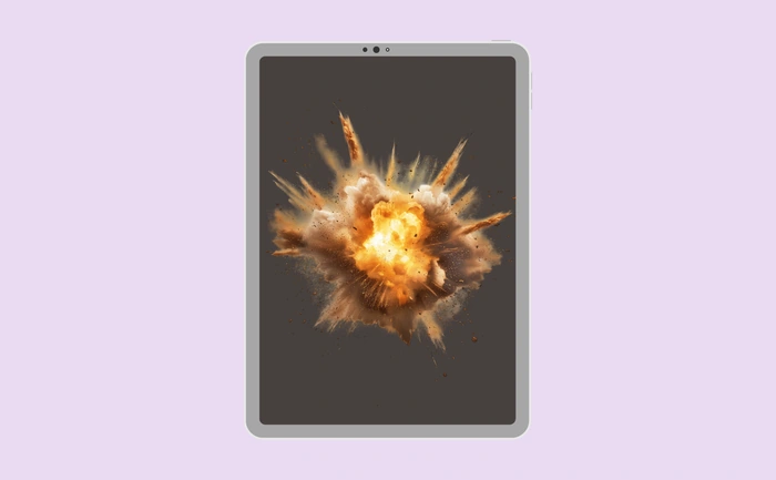 Wallpaper preview on tablet