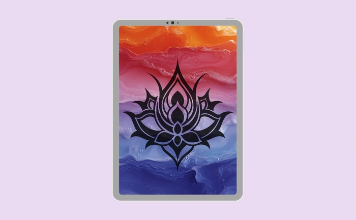 Wallpaper preview on tablet