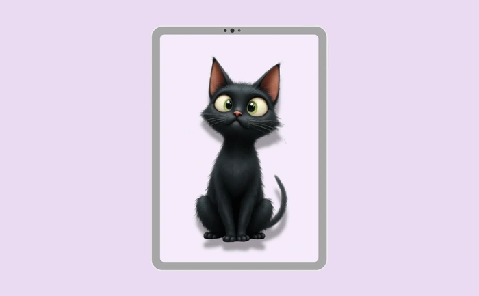Wallpaper preview on tablet