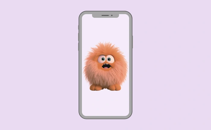 Wallpaper preview on smartphone