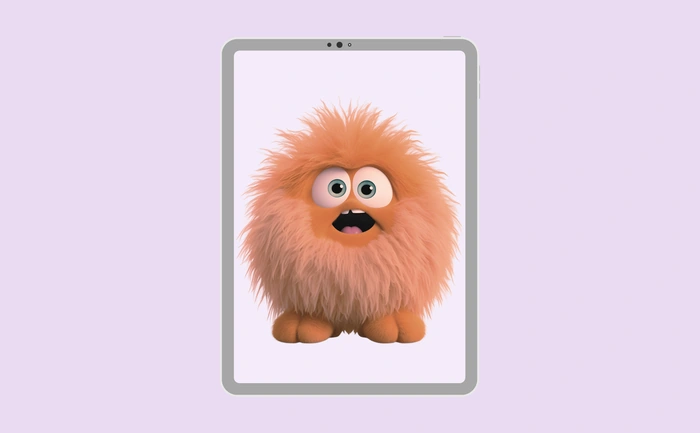 Wallpaper preview on tablet