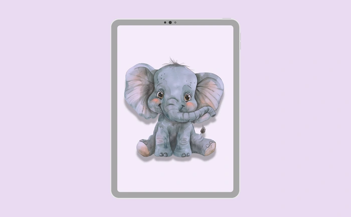 Wallpaper preview on tablet