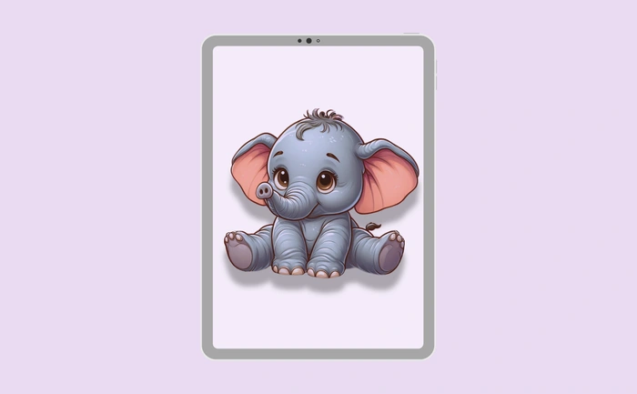 Wallpaper preview on tablet