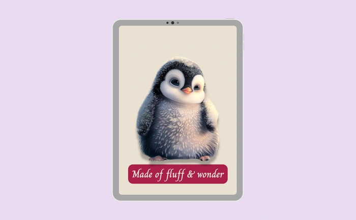 Wallpaper preview on tablet