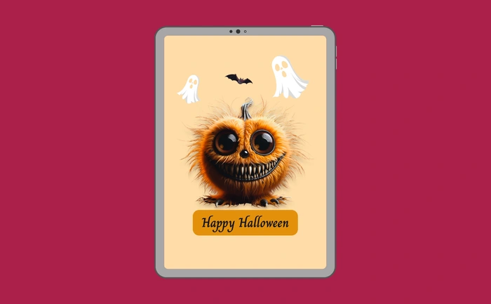 Wallpaper preview on tablet