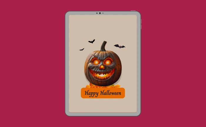 Wallpaper preview on tablet