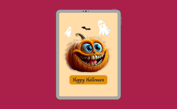 Wallpaper preview on tablet